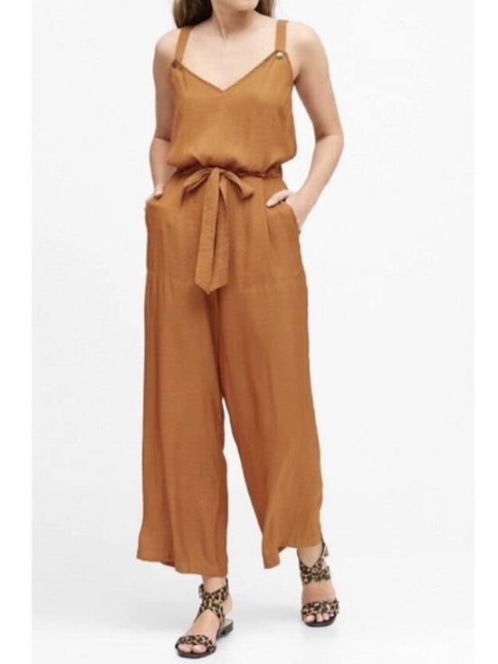 Banana Republic Pants - Banana Republic terracotta rust jumpsuit small